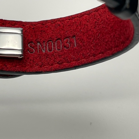 Louis Vuitton Vintage Leather Monogram Wish Bracelet - Pre-Owned - Picture 7 of 8